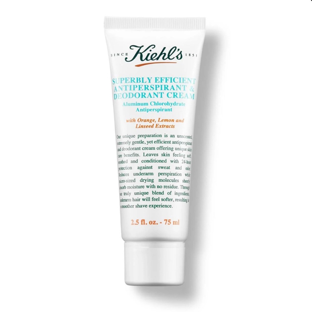 Kiehl’s Superbly Efficient Antiperspirant & Deodorant Cream 75ml
